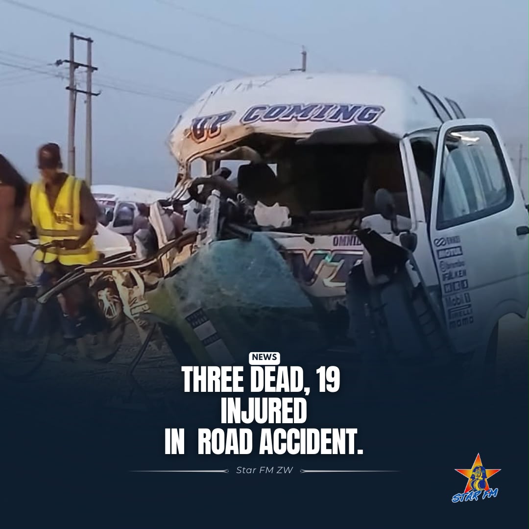 Three Killed, 19 Injured in Harare Head-On Collision